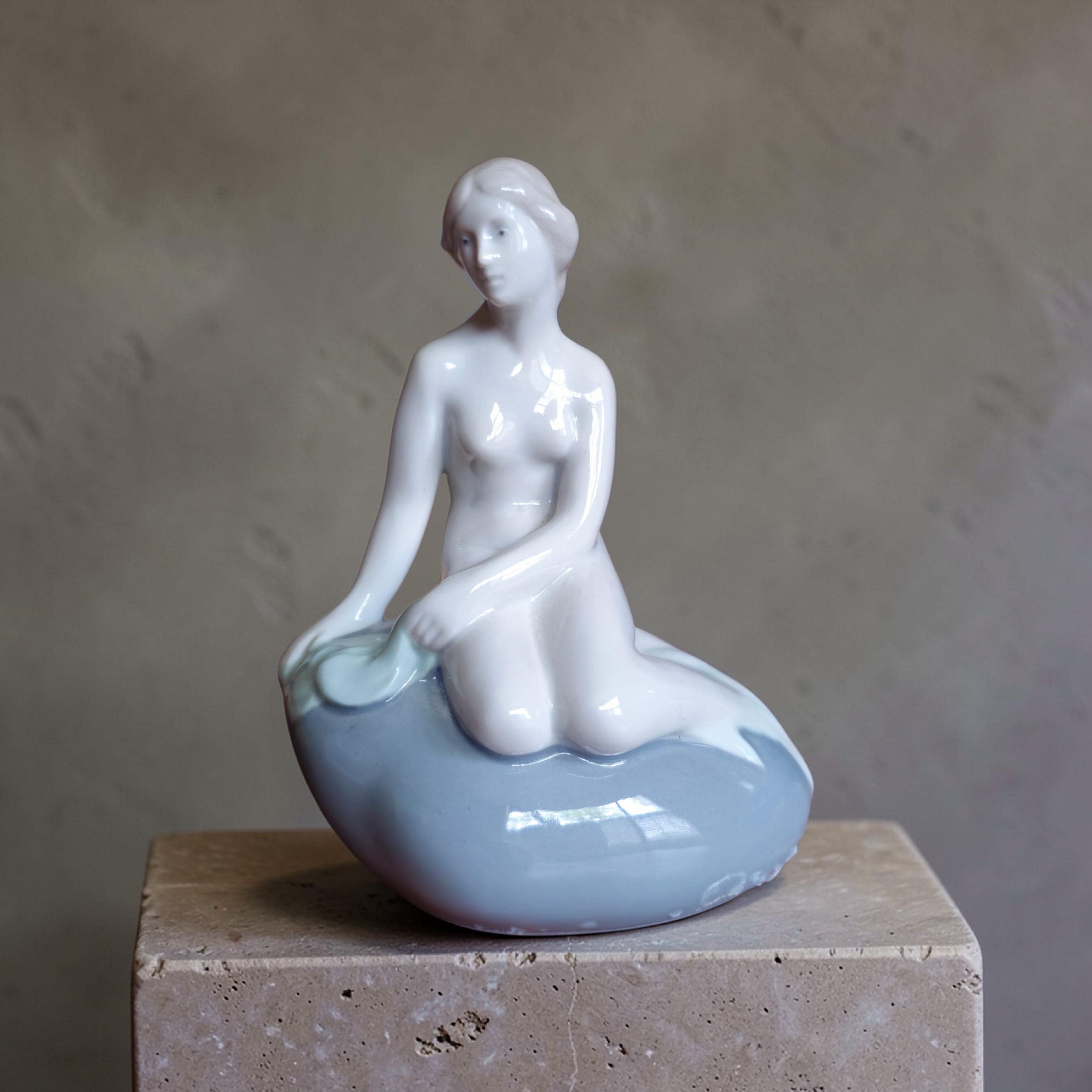 Copenhagen Mermaid Figurine - Etsy