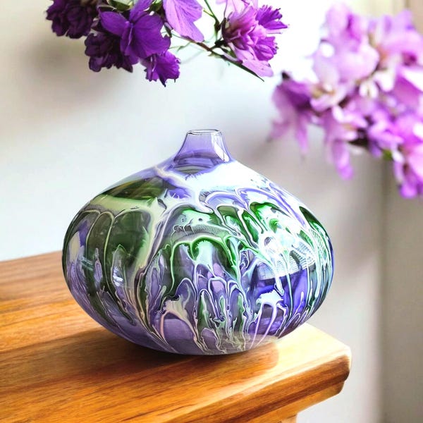 Blenko Glass Lamp Etsy