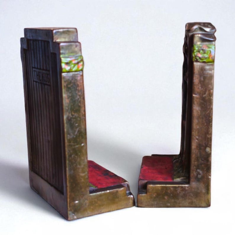 Art Nouveau Bookends 