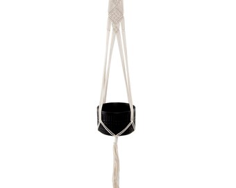 43" H hanging macrame  planter hanger