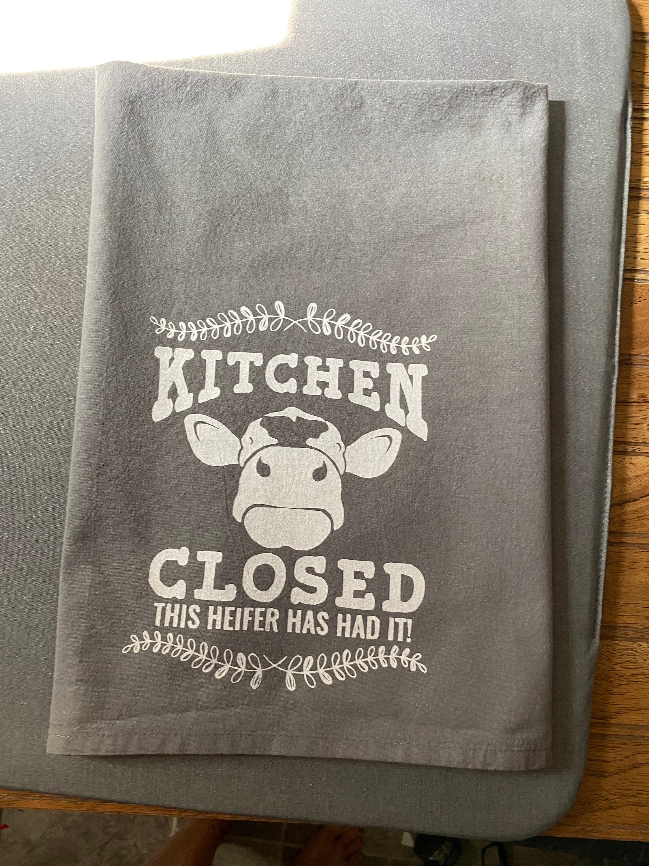 Toalla de cocina La cocina está cerrada | Etsy