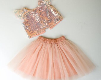 rose gold tutu
