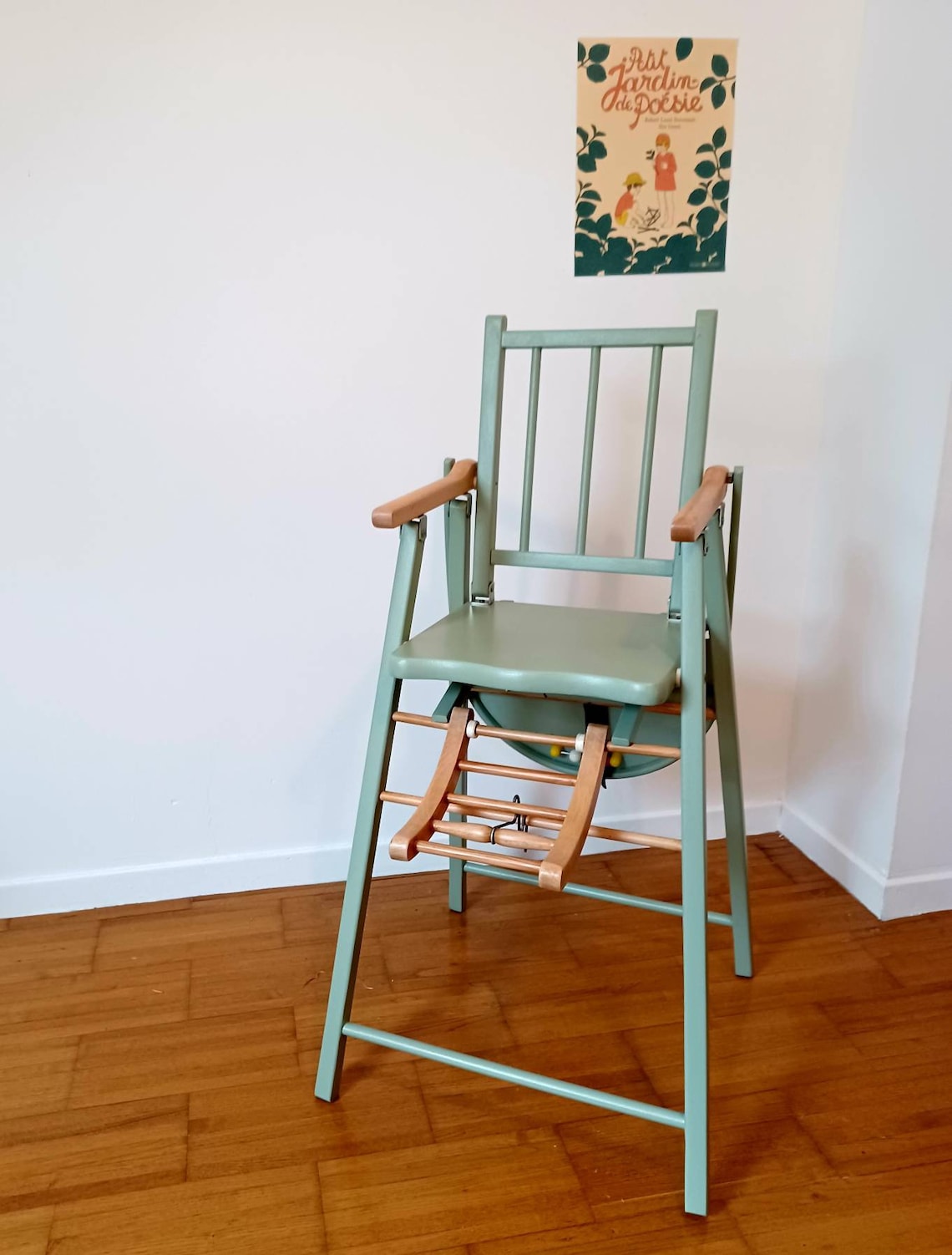 Chaise haute pliable pour enfant entièrement relookée  Etsy