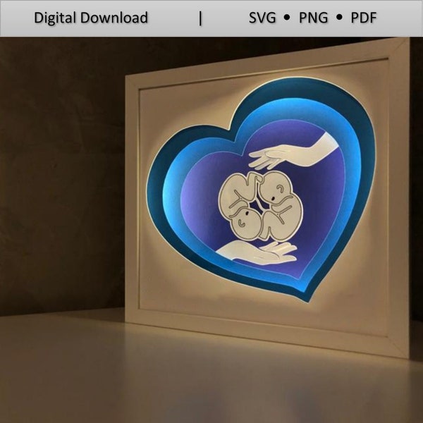 Gemini, Gynecologist gift, doctor gift,3D Paper Cut Light Box Template Files, Shadow Box SVG,3D Papercut LightBox Svg File,Cricut,Silhouette Gemini, Gynecologist gift, doctor gift,3D Paper Cut Light Box Template Files, Shadow Box SVG,3D Papercut LightBox Svg File,Cricut,Silhouette