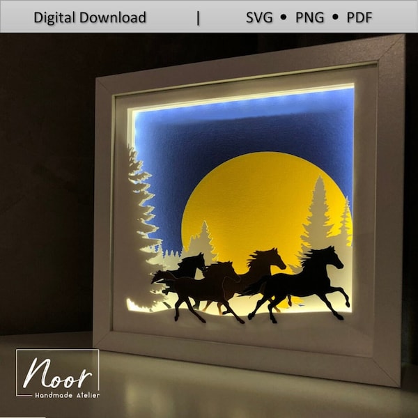 Horses/ Horses lovers 3D Paper Cut Light Box Template Files, Shadow Box SVG, 3D Papercut LightBox Svg File DIY, Cricut Svg, Silhouette Svg Horses/ Horses lovers 3D Paper Cut Light Box Template Files, Shadow Box SVG, 3D Papercut LightBox Svg File DIY, Cricut Svg, Silhouette Svg
