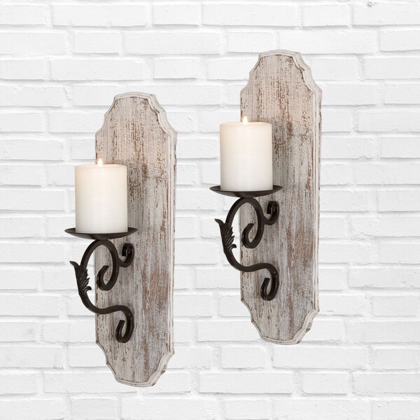 Candle Holder Wall Sconce Etsy