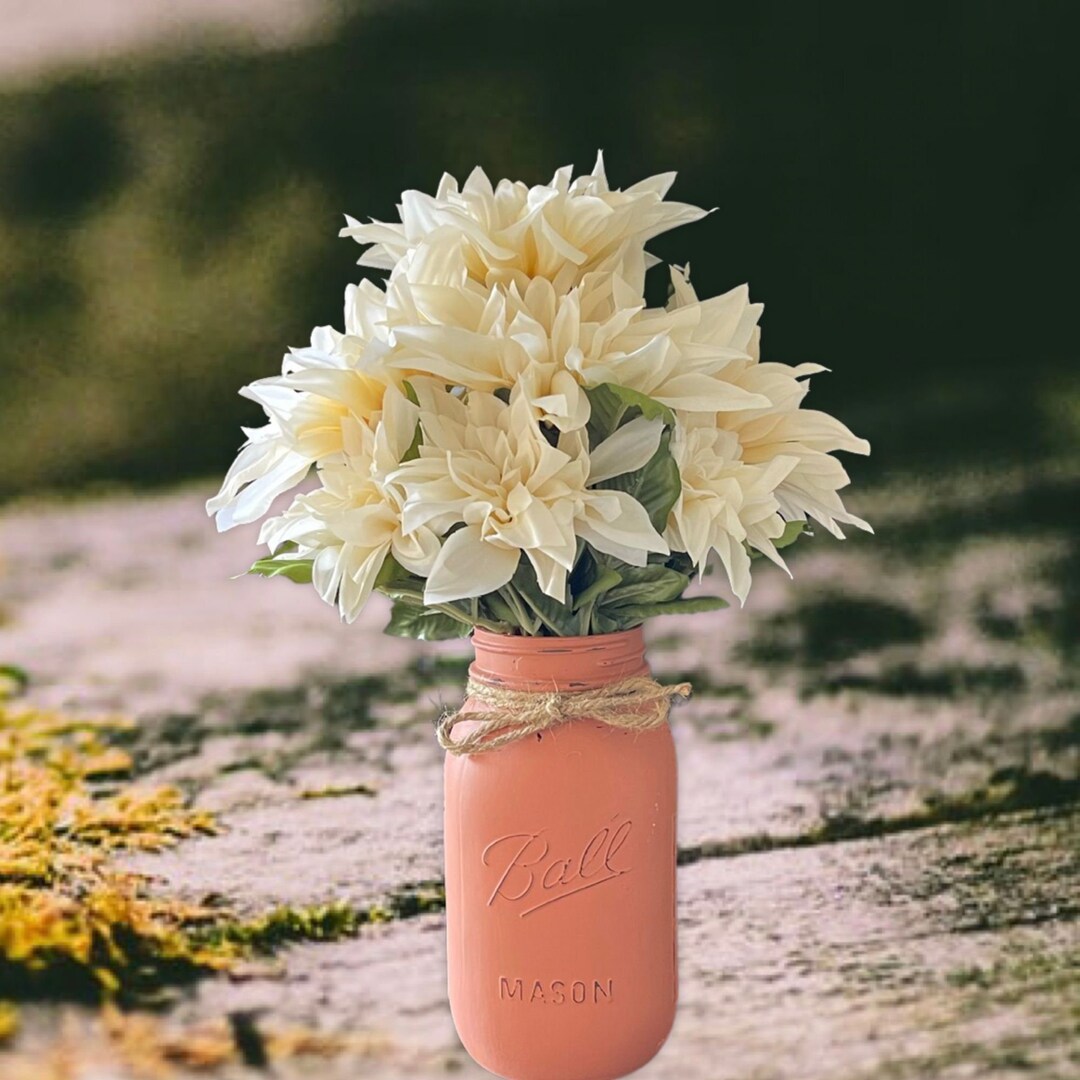 Highquality Silk Flowers Centerpieces for Tables Farmhouse Etsy