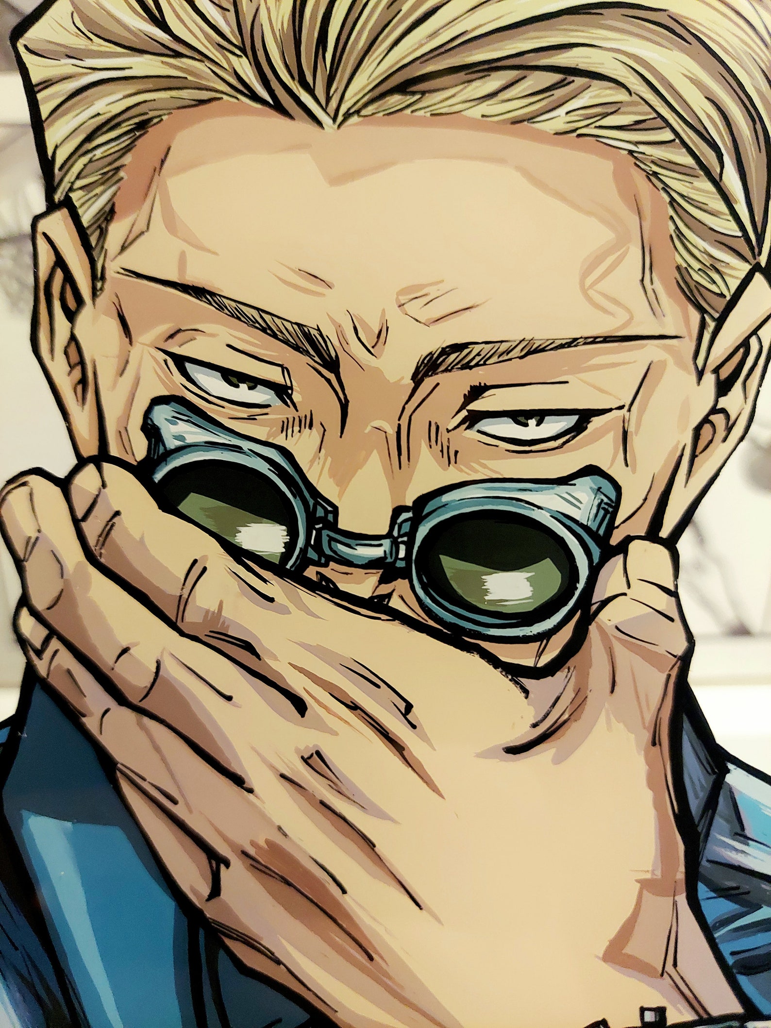 Jujutsu Kaisen D Print Kento Nanami Glasses D Model D Etsy My XXX Hot