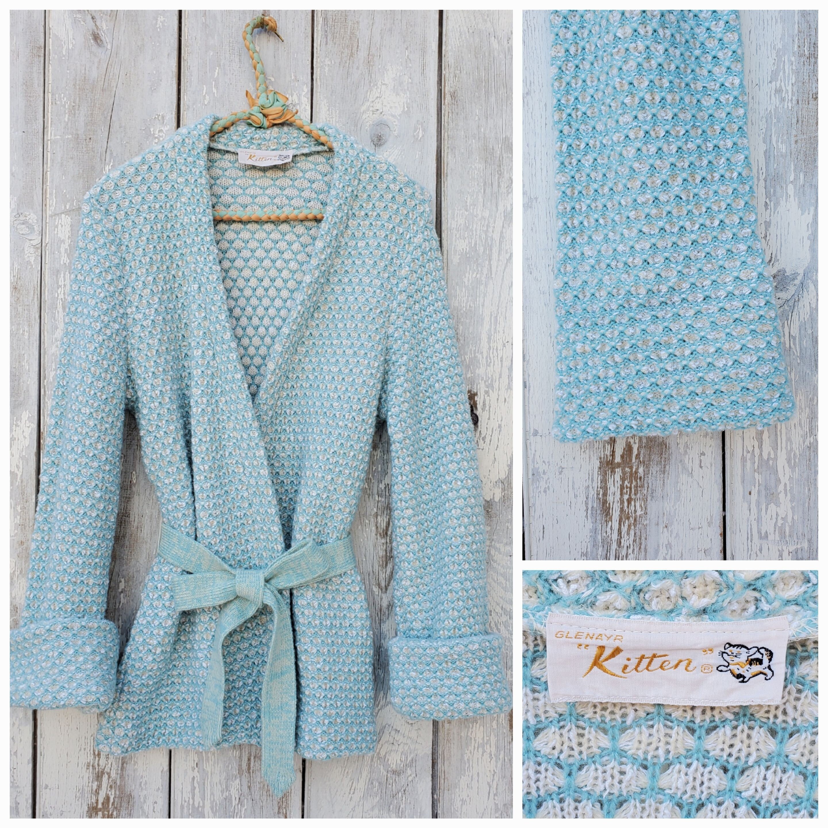 Robins egg shop blue cardigan