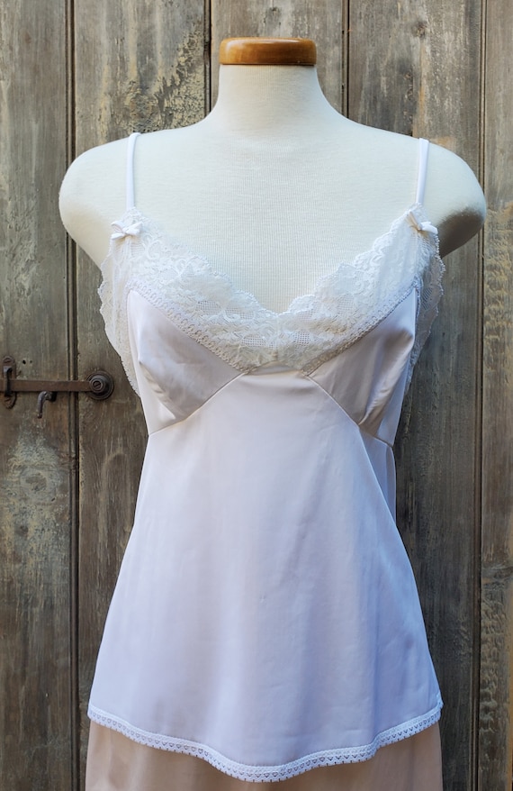 Vintage 1970s/80s Lacy Volup Camisole by French M… - image 8