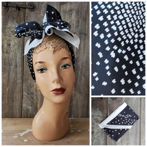 Retro 1960s/70s Milky Way Skinny Scarf by &quot;Stefano Guidi&quot;