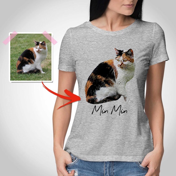 Custom Cat Mom TShirt Cat Lady Shirt Cat Lover Gift Cat Etsy