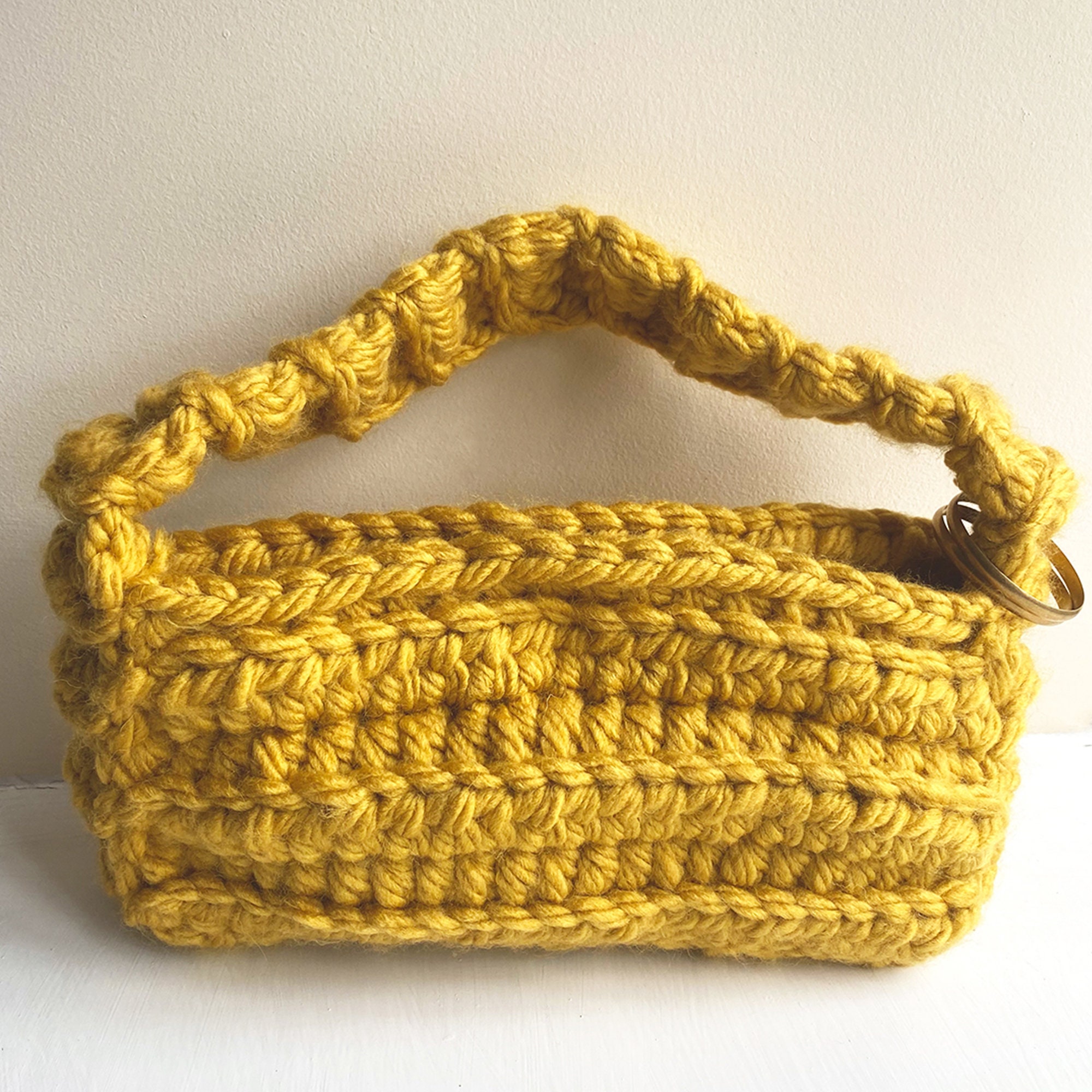 Zara Rectangle Handmade Crochet Bag | Etsy