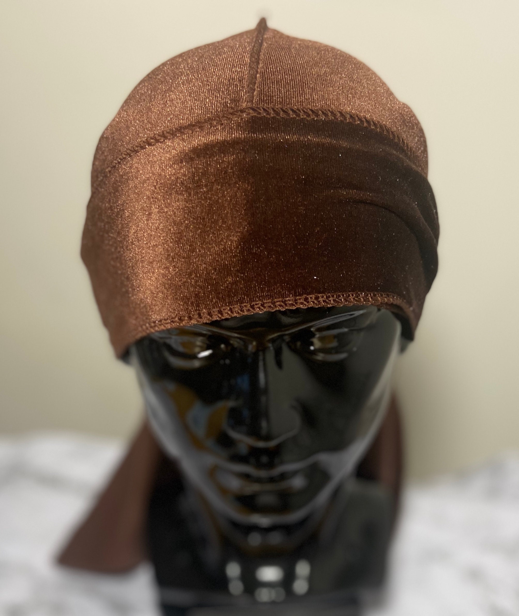 Durag / Du-rag / Do-rag / Bandana - Unisex - Black mud – AfricanFabs