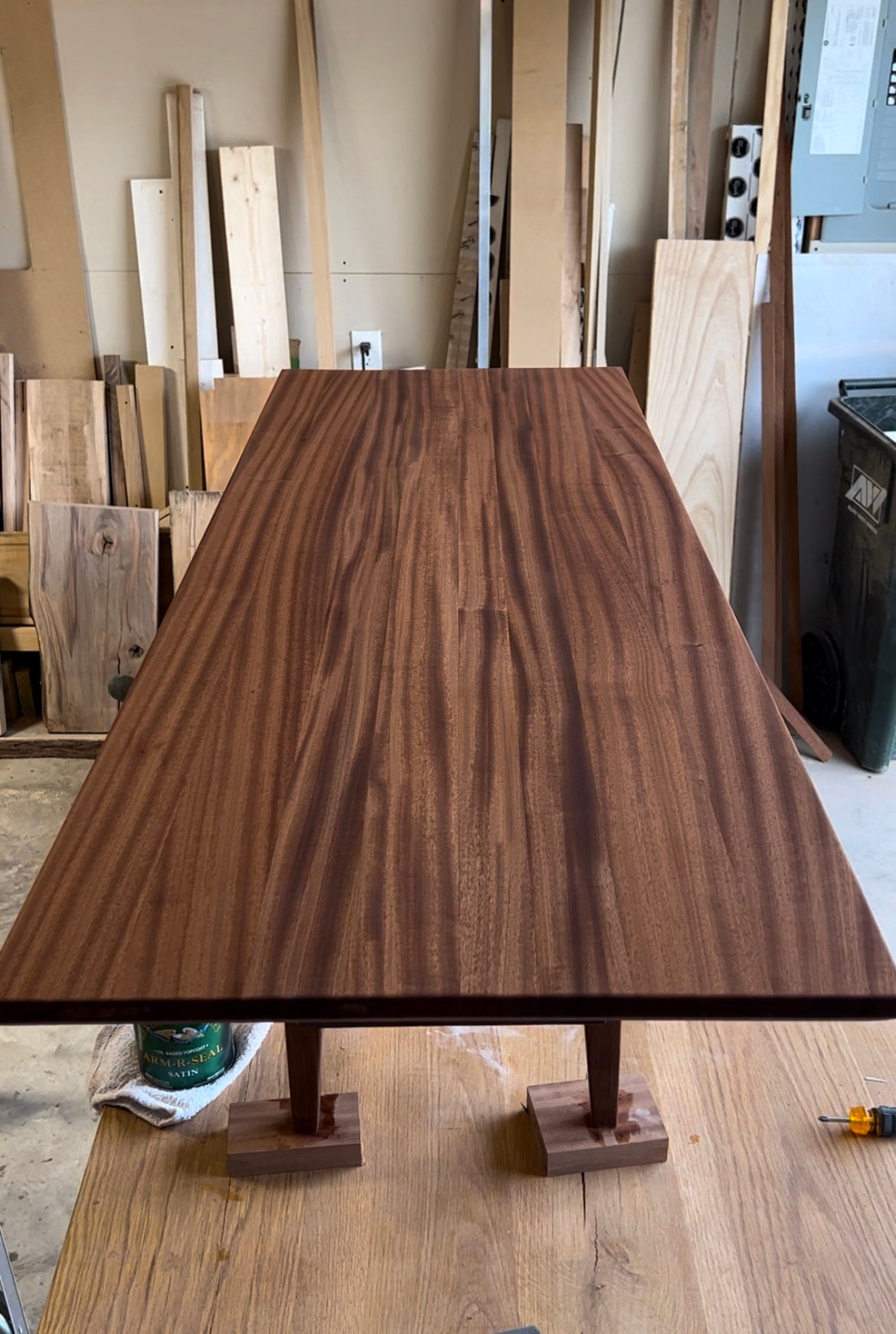 View of Mid Century Modern Coffee Table - Etsy