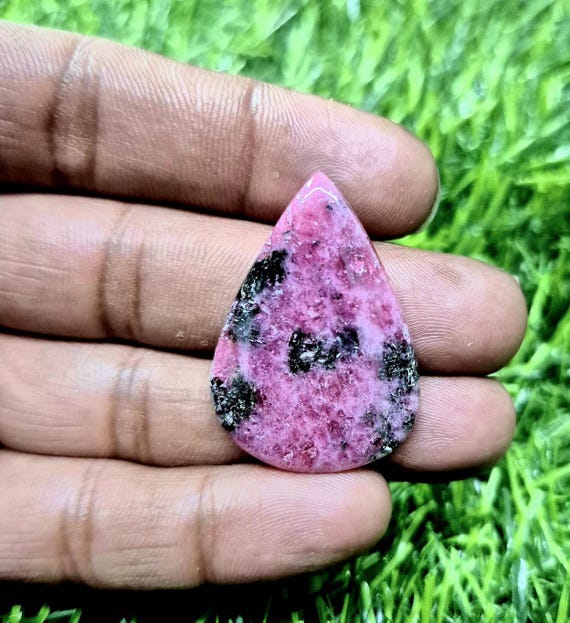 Tumbled Stones Black Crystal With Pink Spots Black Spots On Quartz Crystals R/whatsthisrock