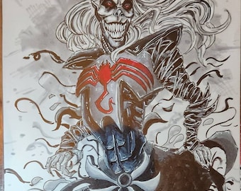 Knull Original Art Sketch (8x11)
