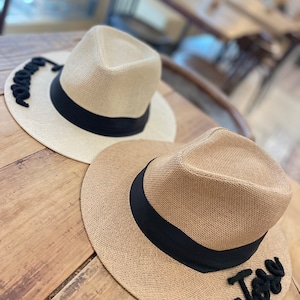 Personalized Panamanian Hat
