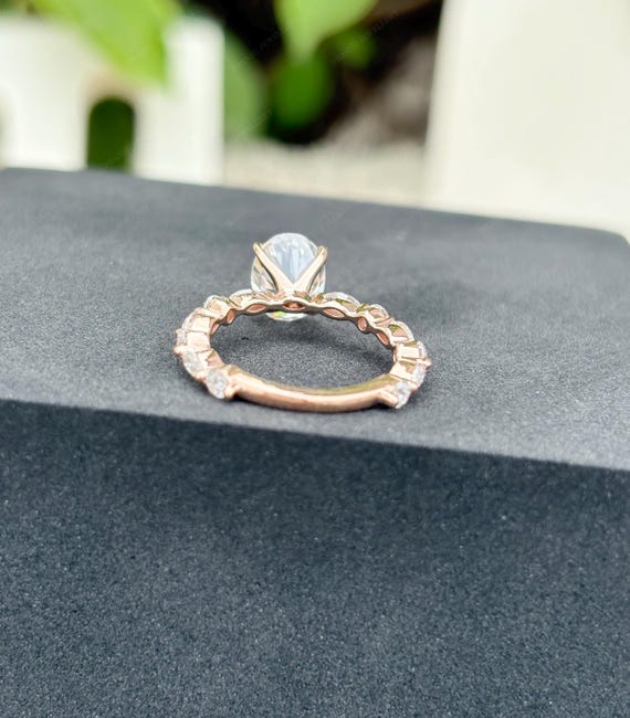 Cubic Zirconia Engagement Rings Bluebelljewels 2Ct Marquise Cut Cubic ...