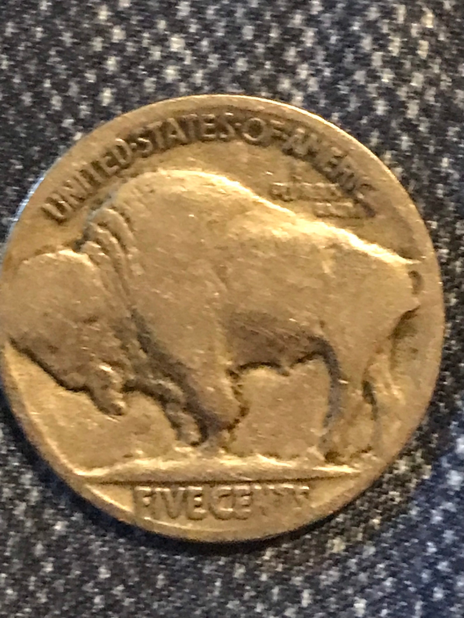 Rare Buffalo Nickel Date Worn Off Etsy