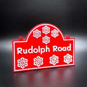 Rudolph Road Holiday Ornament