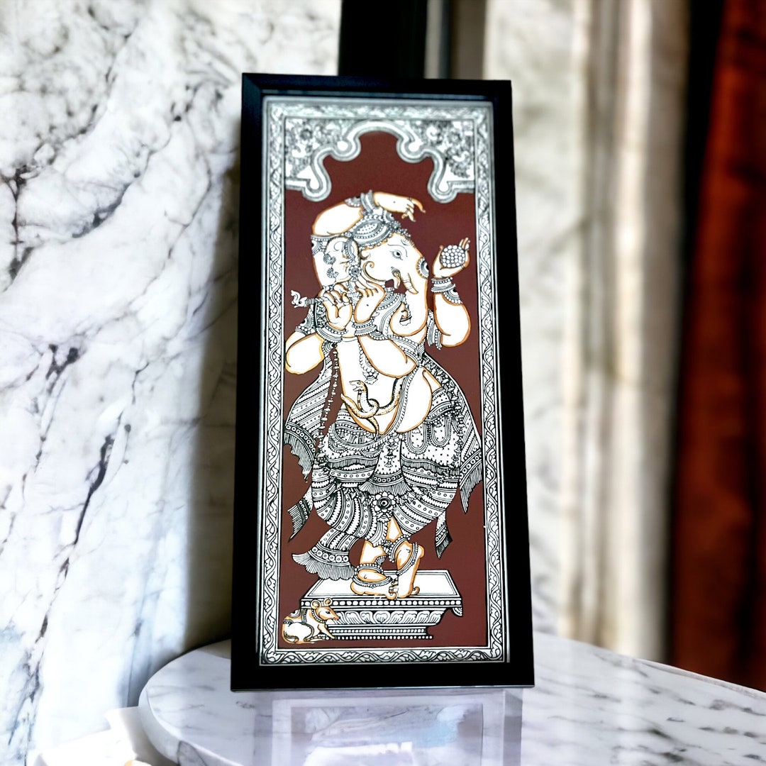 Pattachitra,handpainted, Indian Art, Home Decor, Ganesha,living Room — free download