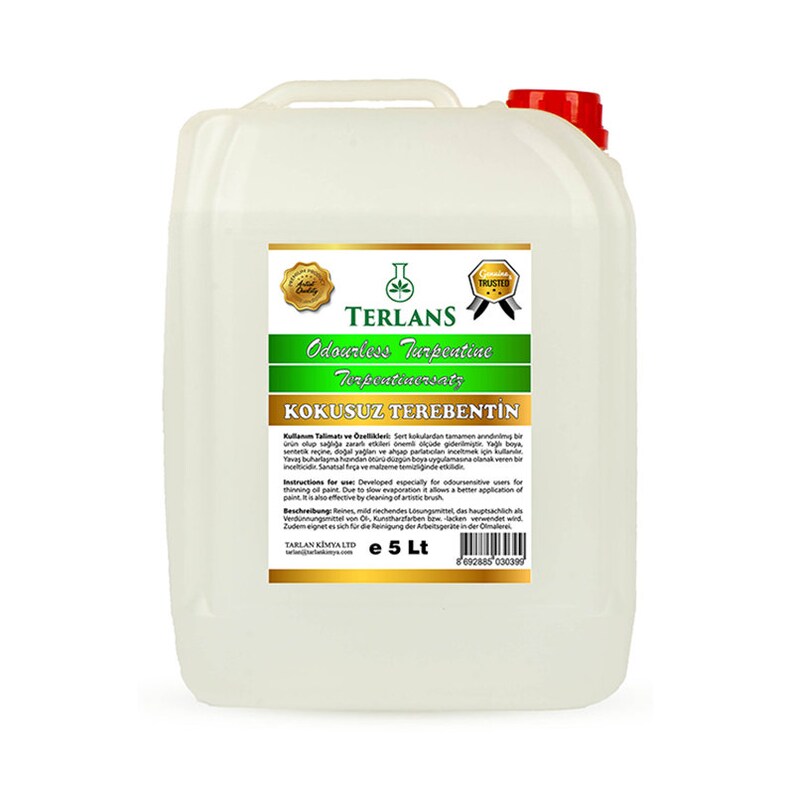 Oil Paint Thinner Extra Odourless 1000 ml Brush Etsy