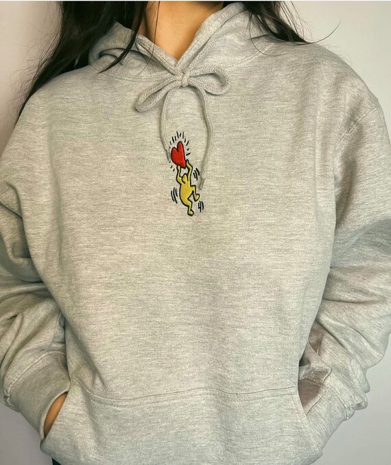 K. Haring Hoodie Etsy UK