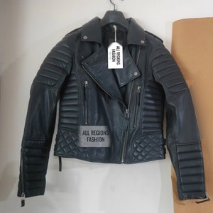 Women&#39;s leather jacket |Black genuine leather jacket| lambskin jacket| handmade jacket| custom made jacket| women&#39;s jacket| jacket for girls