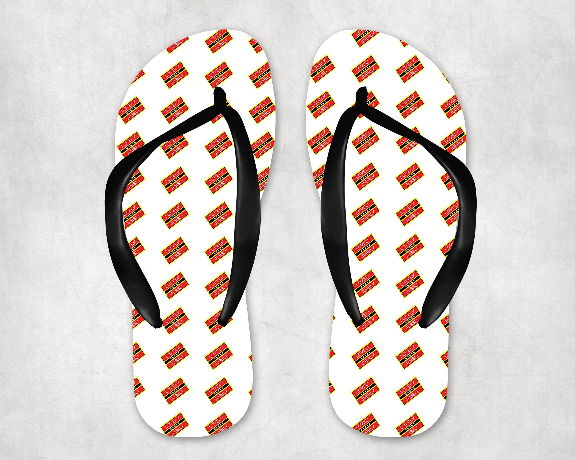 Lovely Jubbly Flip Flops Sandals Birthday Gift Fathers Day Dad - Etsy