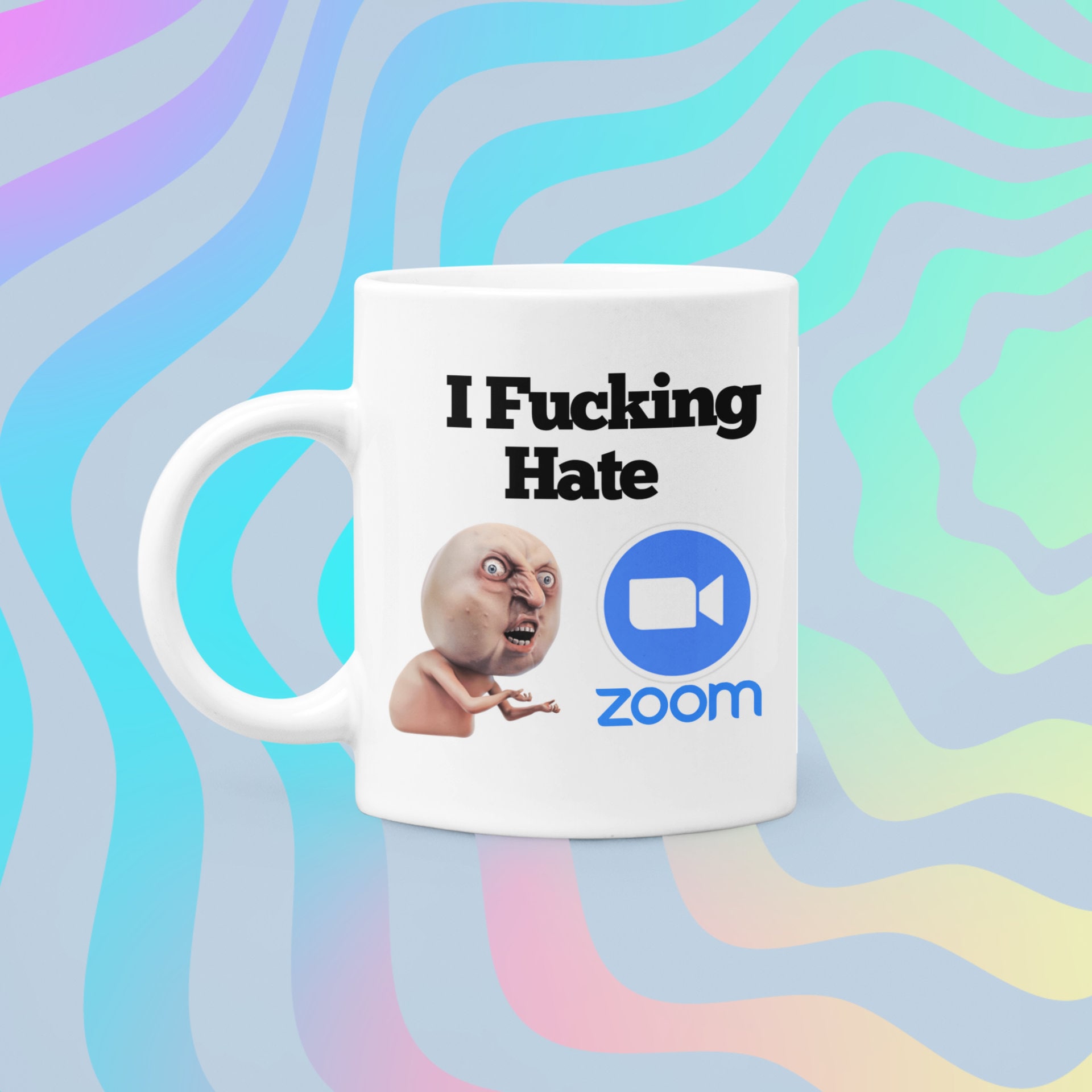 I hate Zoom mug funny gift funny mugs funny coffee mugs Etsy