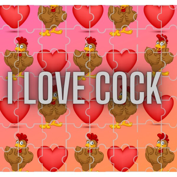 Rude Jigsaw Puzzle Etsy