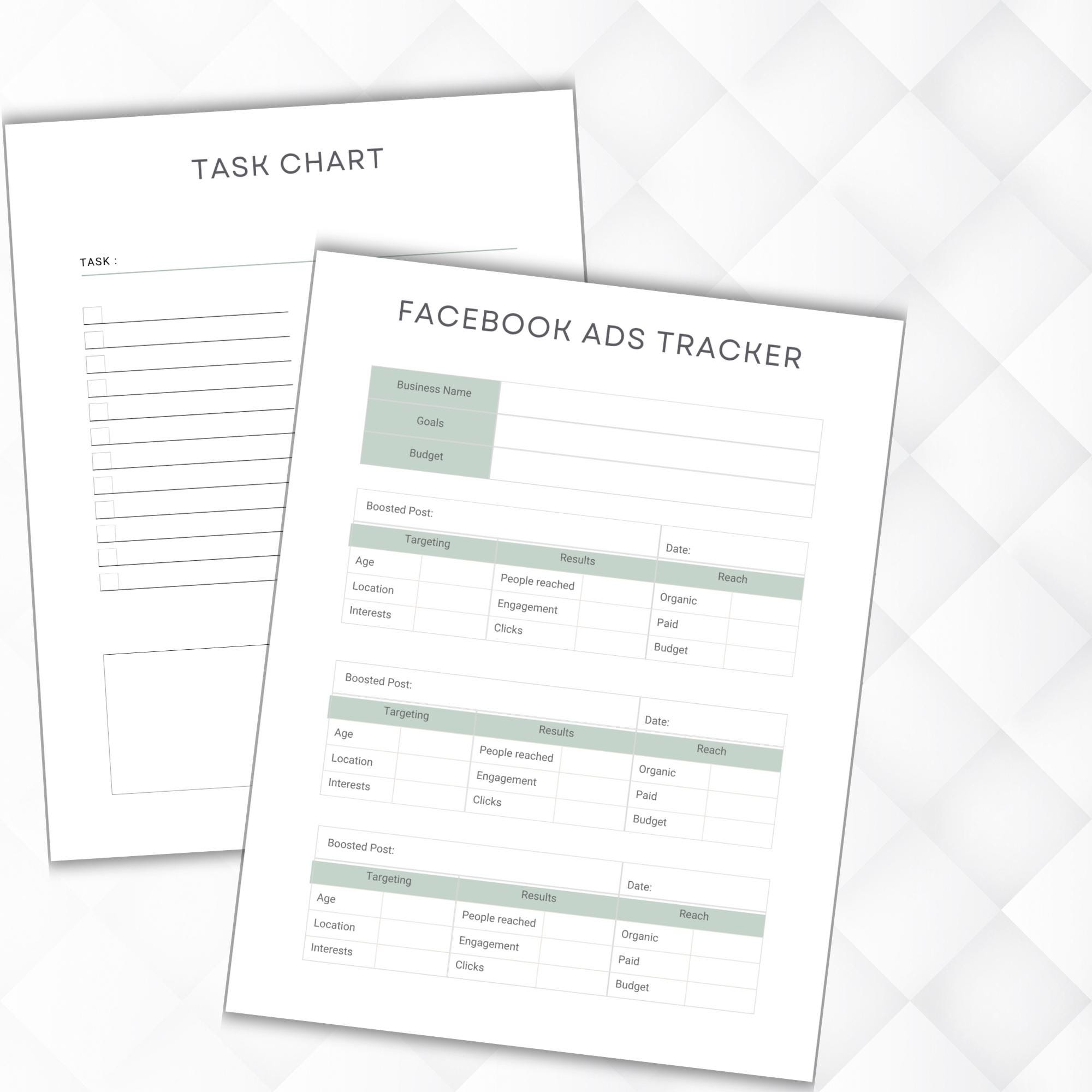 Printable Digital Product Planner Pages | Digital Business Planner ...