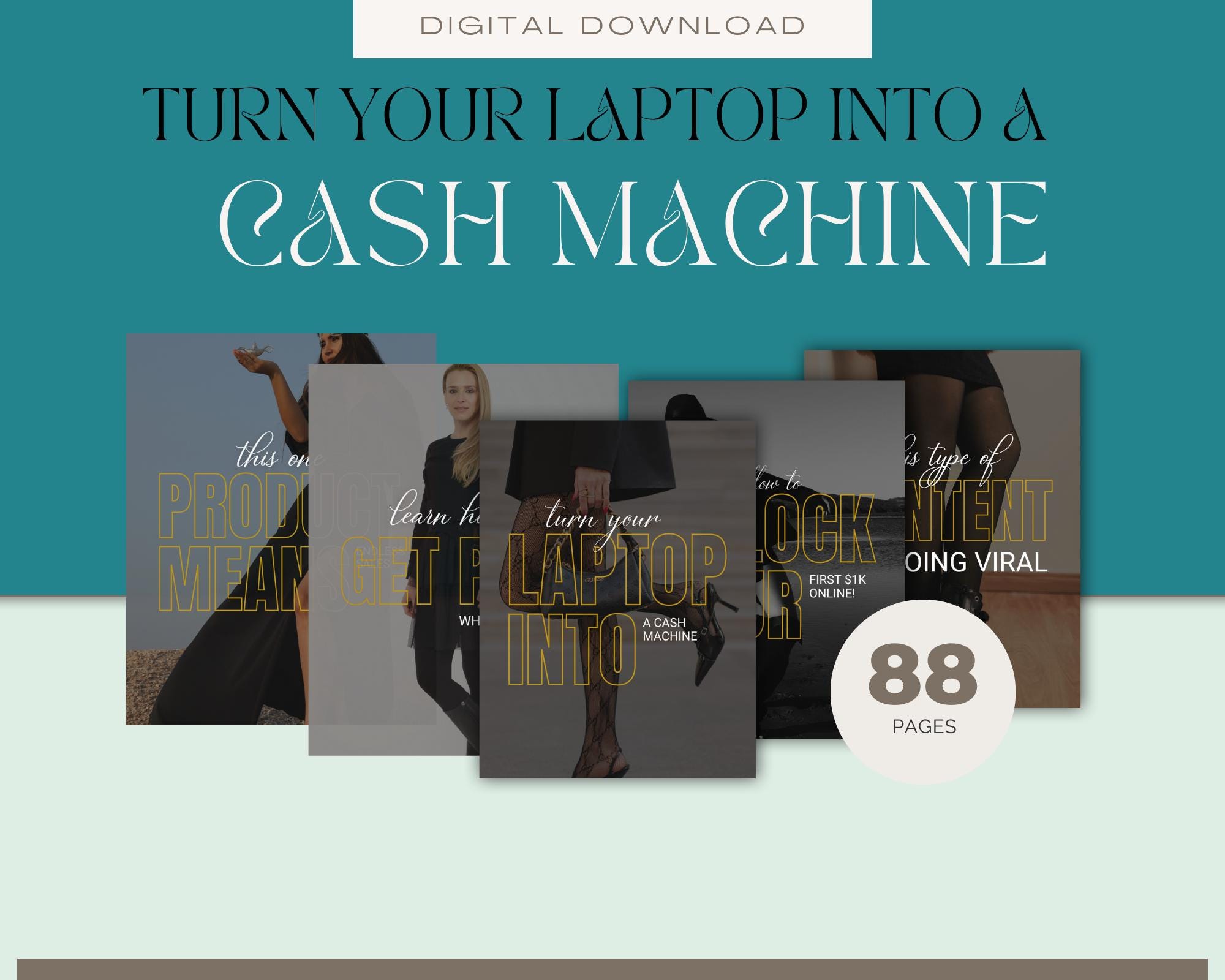 Turn Your Laptop Into a Cash Machine, Laptop Cash Machine Converter ...