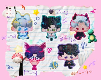 Love and Deepspace Waterproof Vinyl Stickers | Baby Animals