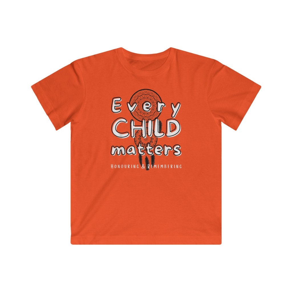 Orange shirt day Every child matters Kids Fine Jersey Tee Etsy