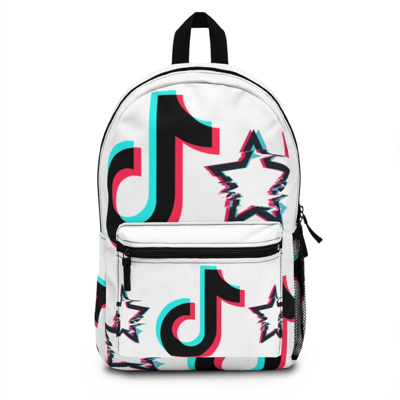 Tik Tok Inspired School Backpack Back to School Book Bag Etsy