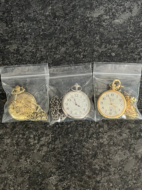 Lot of 3 pocket watches