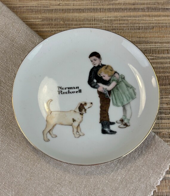 Norman Rockwell “Big Brother” collectible Plate