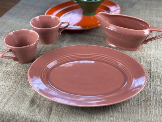 Harlequin Homer Laughlin Small Oval Platters