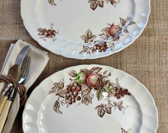 Vintage Johnson Brothers Eternal Beau Octagon Earthenware