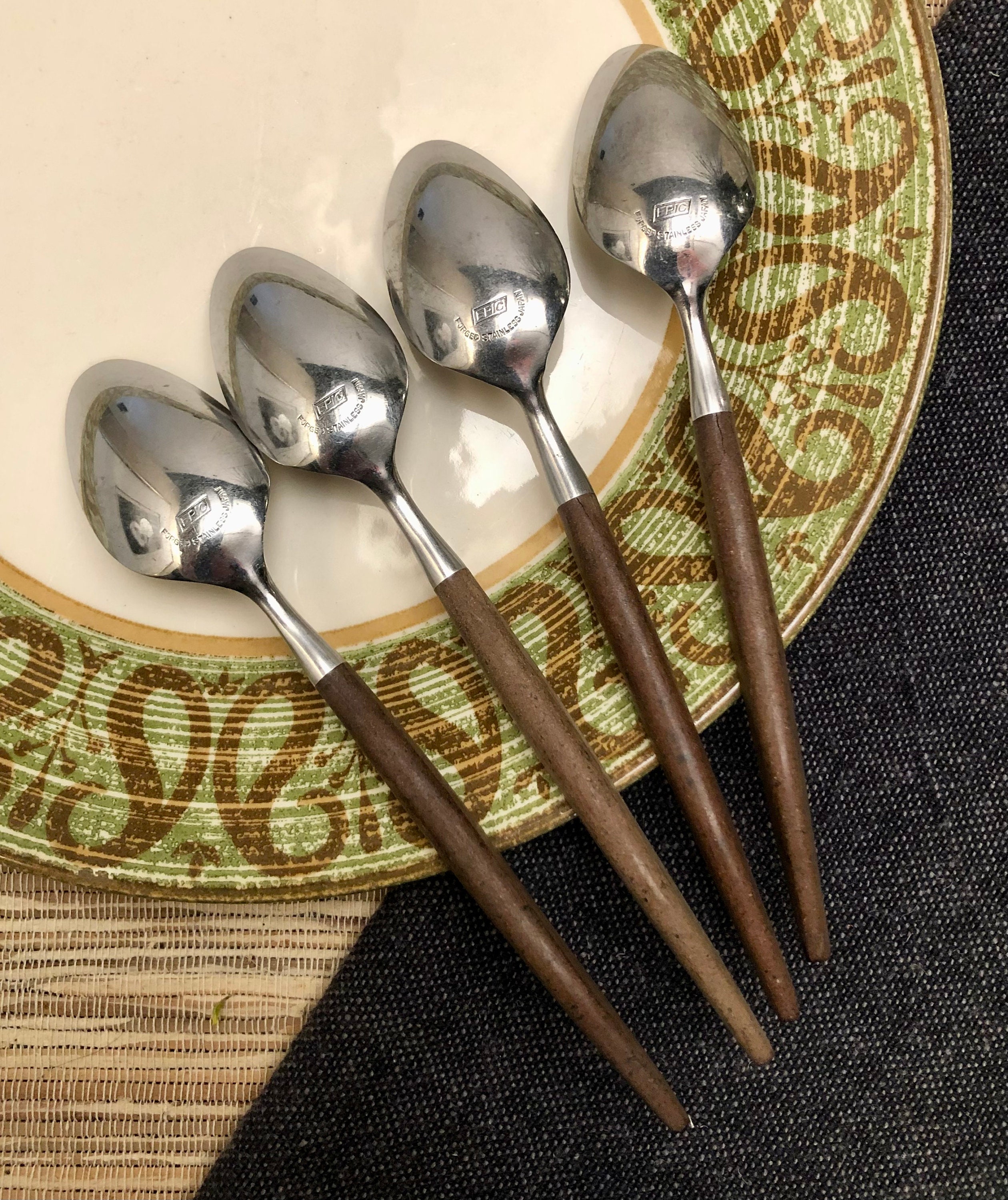 Home & Living Flatware & Silverware MidCentury Modern Spoons with
