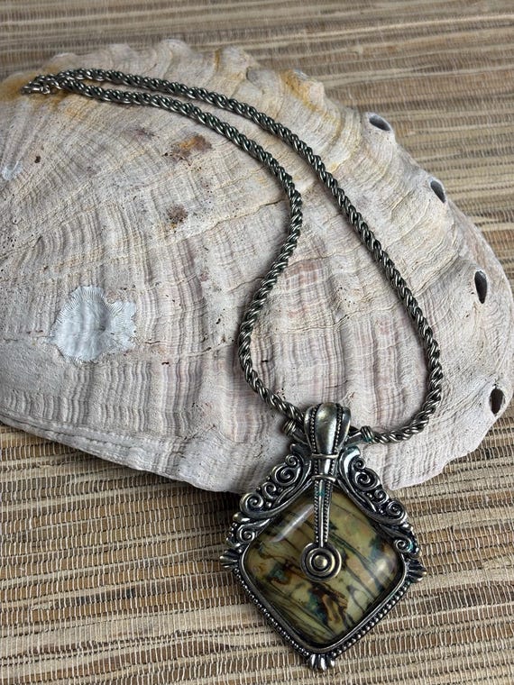 Pendant Slide Necklace Costume Jewelry