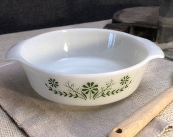 FireKing Oven Proof Round Baking Dish