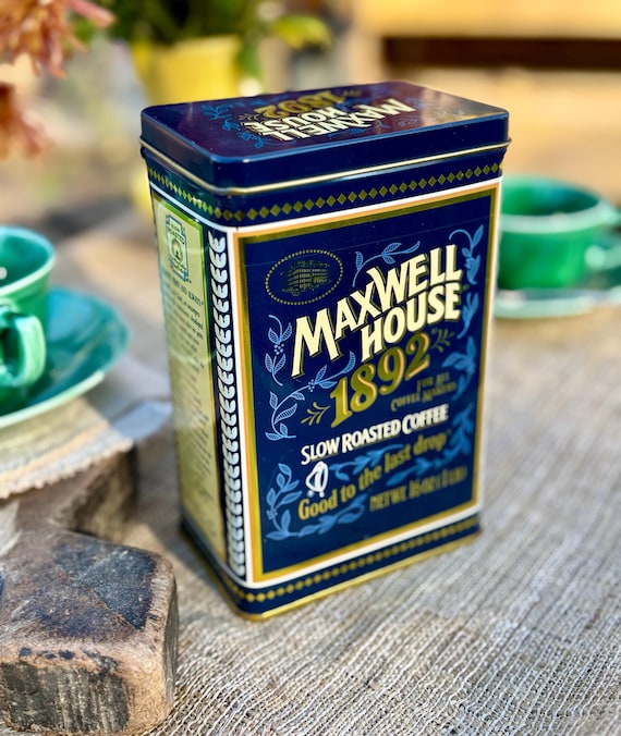 Vintage Maxwell House Coffee Advertisement Tin (Reproduction)