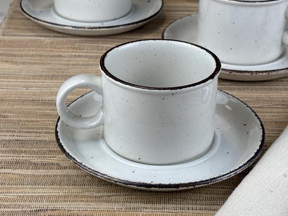 Stonehenge Oven to Tableware Coffee Cups and Saucers (5)