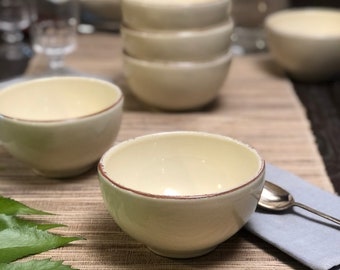 Soup Bowls 8.7” Vintage Rainbow Ceraminter Italy Set Of 5 Ceramic Pasta 
