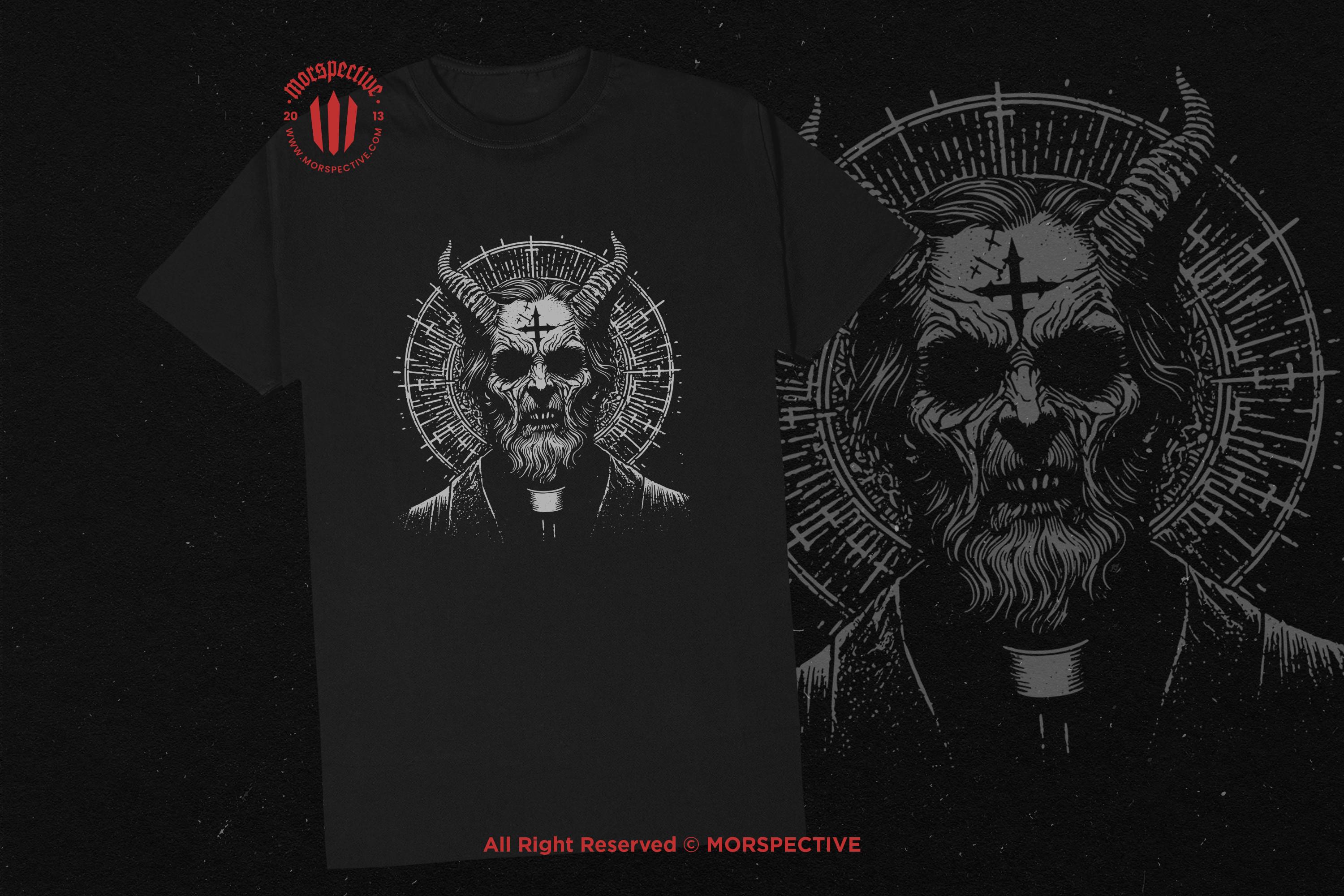 10 Bundle Dark Art Priest Devil Demon Cross Heretic Skull Tattoo