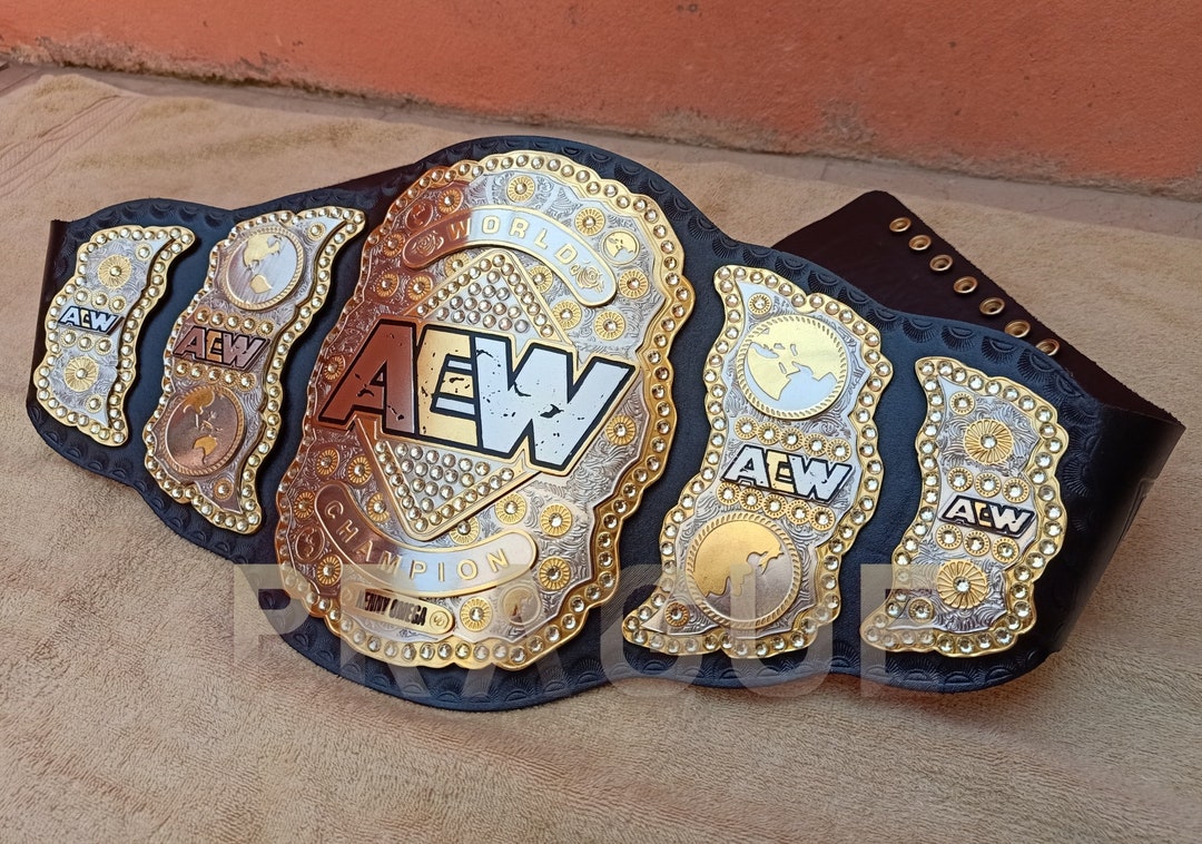 AEW International Championship Belt World Championship Belt Etsy