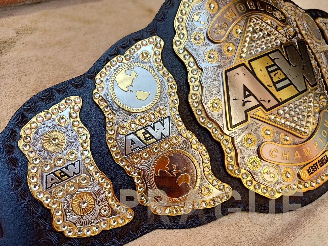 AEW International Championship Belt World Championship Belt Etsy